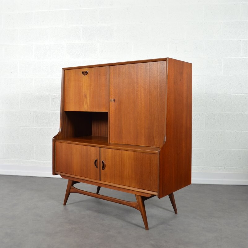 Bar cabinet by Louis Van Teeffelen for Wébé - 1960s