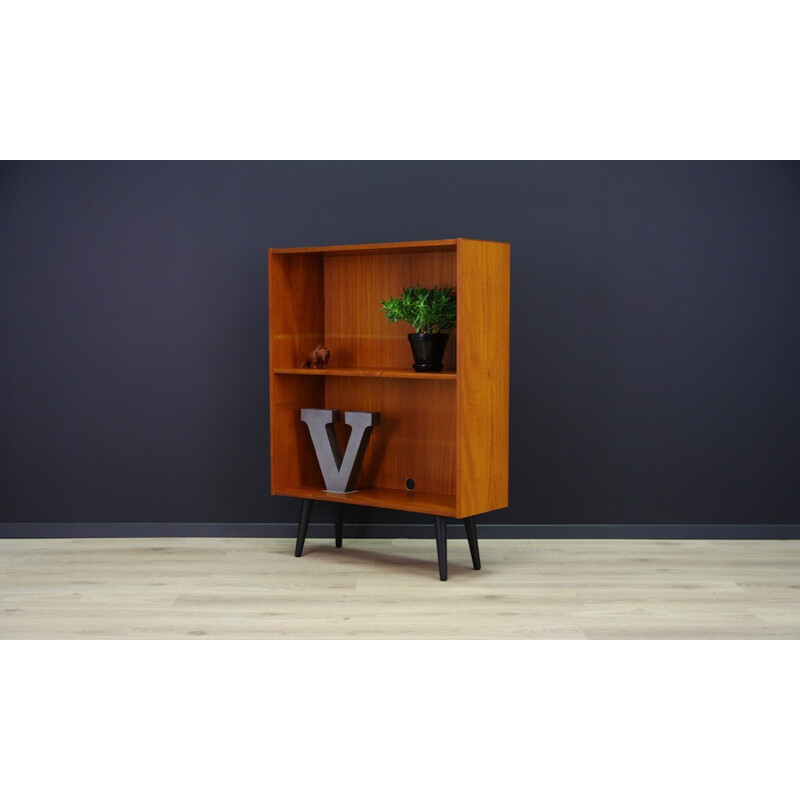 Danish Design Teak Bookcase - 1970s 