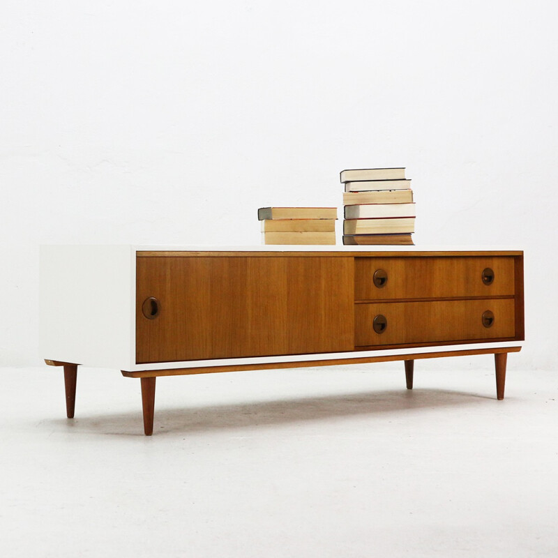 Low Vintage teak sideboard by Musterring - 1960s