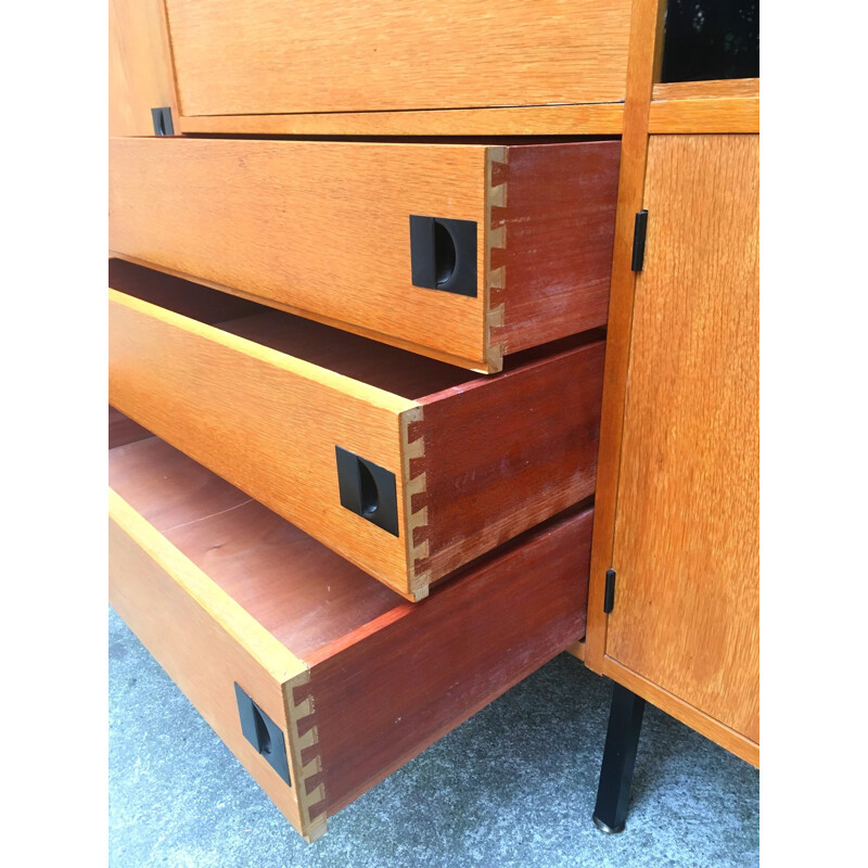 Sideboard high by René Jean Caillette - 1950s