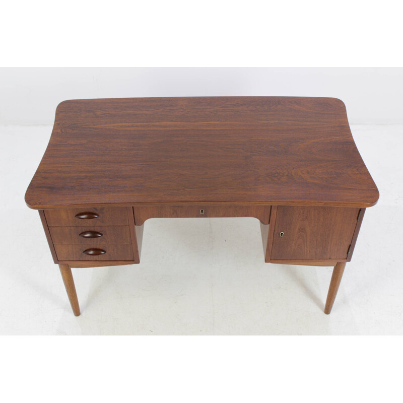 Danish teak writing desk - 1960s 