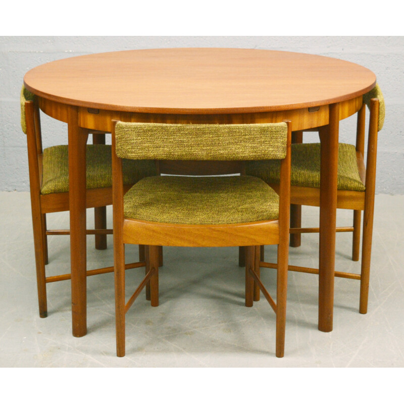 Table et chaises vintage en teck McIntosh - 1960