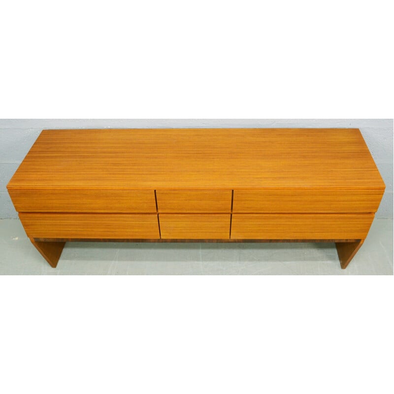 Mid-Century Teak Chest of Drawers - 1960s