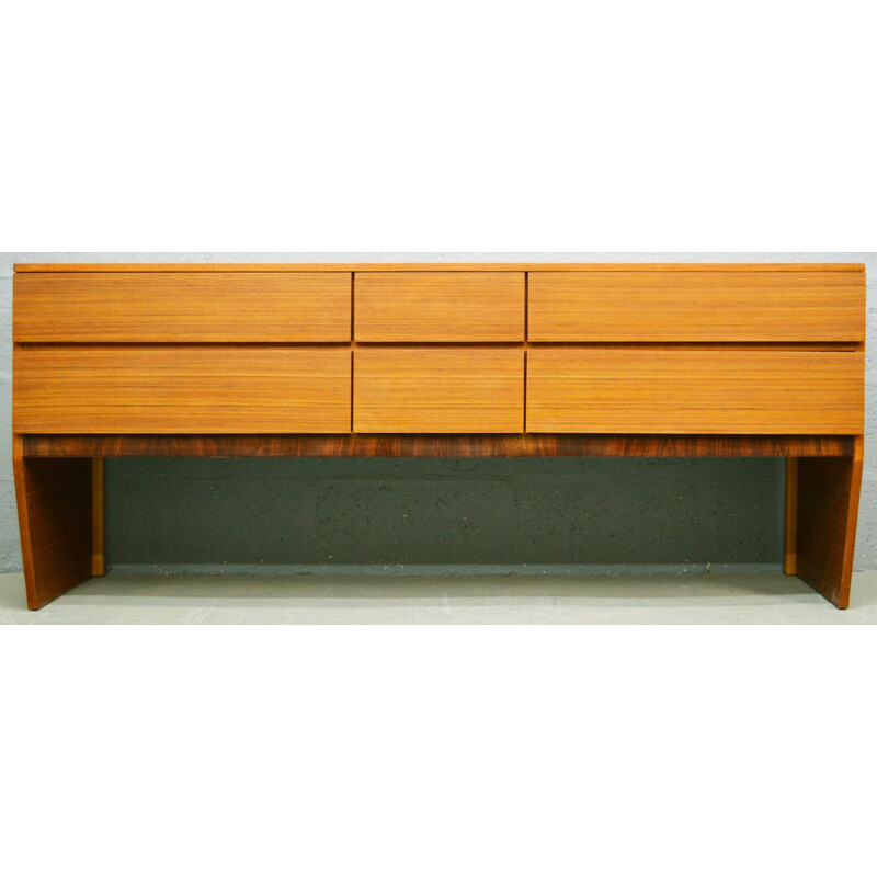 Mid-Century Teak Chest of Drawers - 1960s