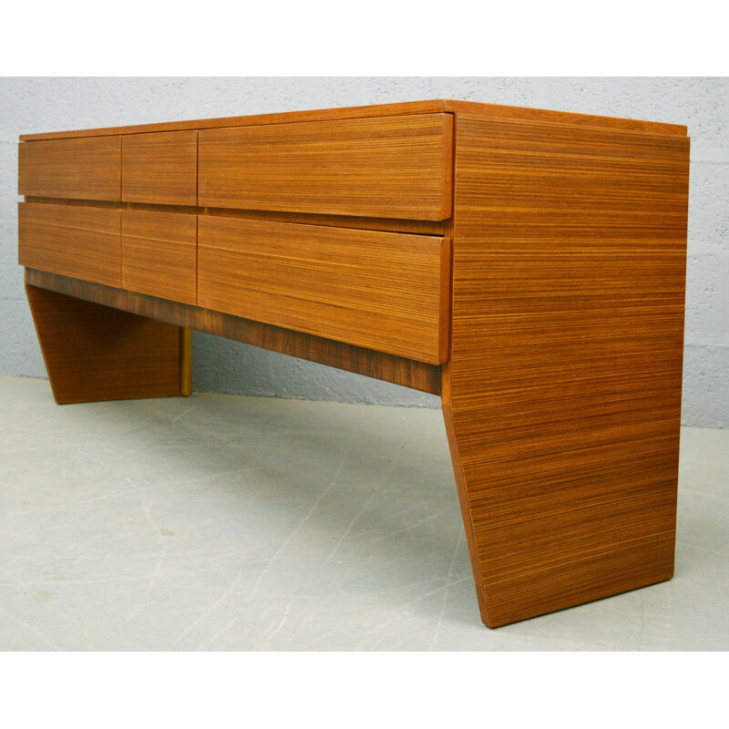 Mid-Century Teak Chest of Drawers - 1960s