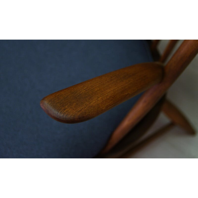 Danish Beech Armchair by Illum Wikkelsø - 1970s