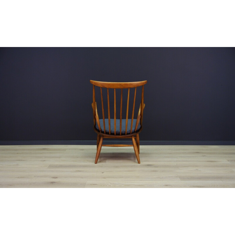 Danish Beech Armchair by Illum Wikkelsø - 1970s