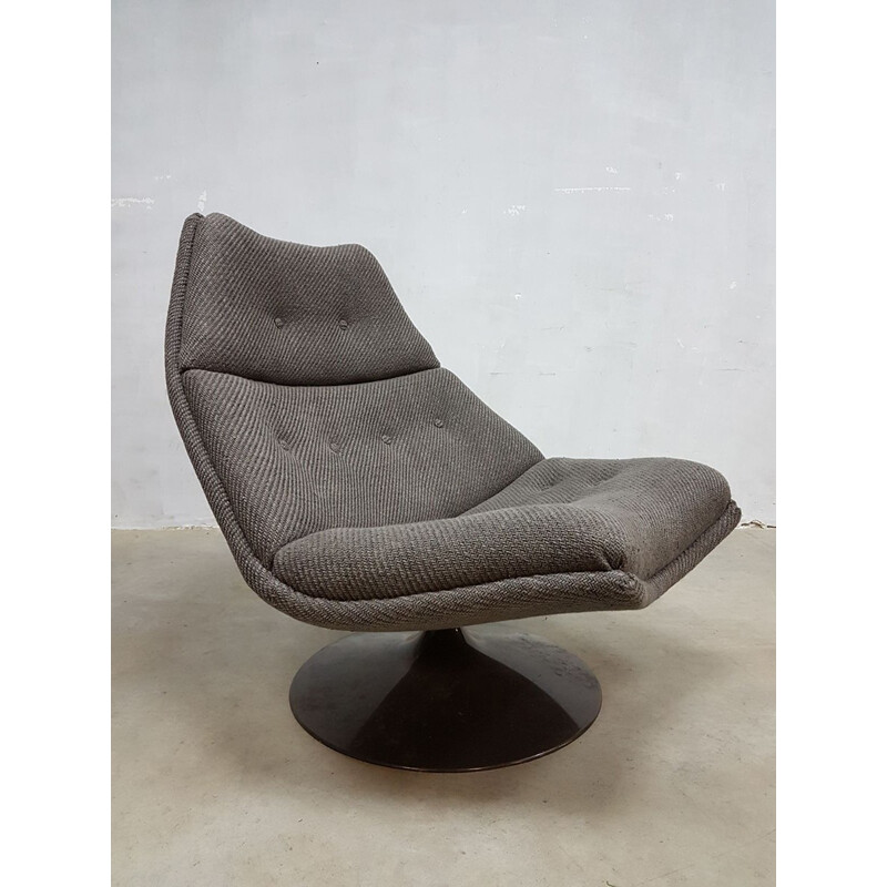 Vintage swivel chair F511 by Geoffrey Harcourt for Artifort - 1960s