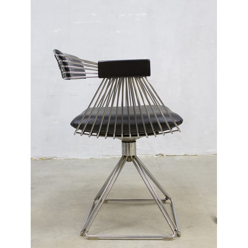 Vintage design Delta dinner chairs by Rudi Verelst for Novalux - 1970s