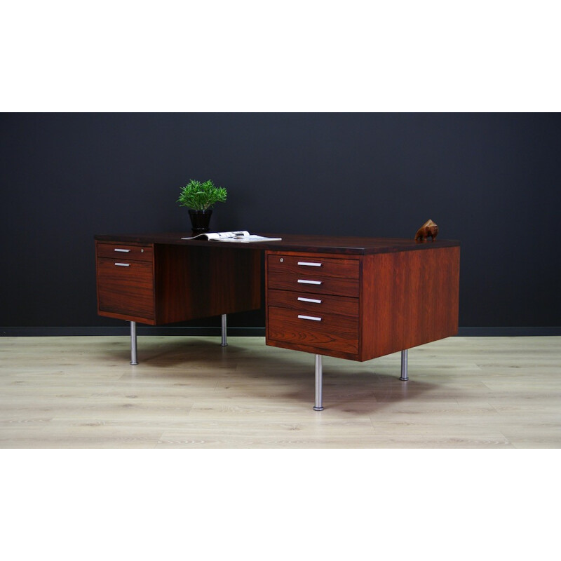 Rosewood Desk by Kai Kristiansen - 1970s