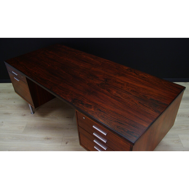 Rosewood Desk by Kai Kristiansen - 1970s