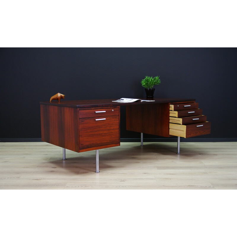 Rosewood Desk by Kai Kristiansen - 1970s