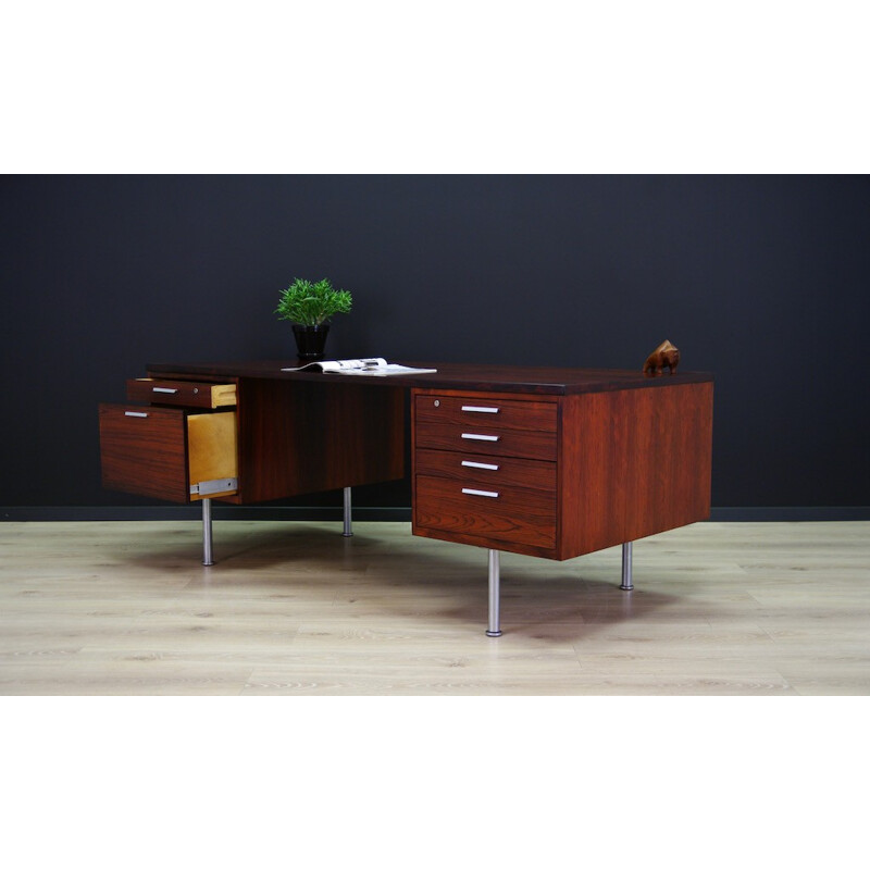 Rosewood Desk by Kai Kristiansen - 1970s