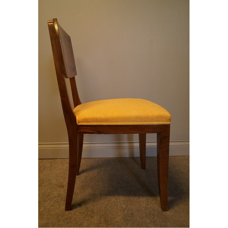 Office chair in elm burl - 1930s