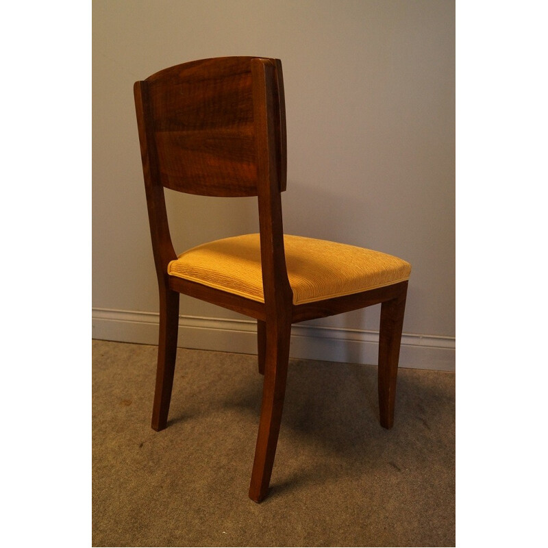 Office chair in elm burl - 1930s