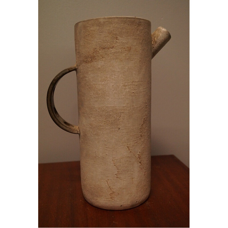 Ceramic pitcher by Henri Cimal - 1950s