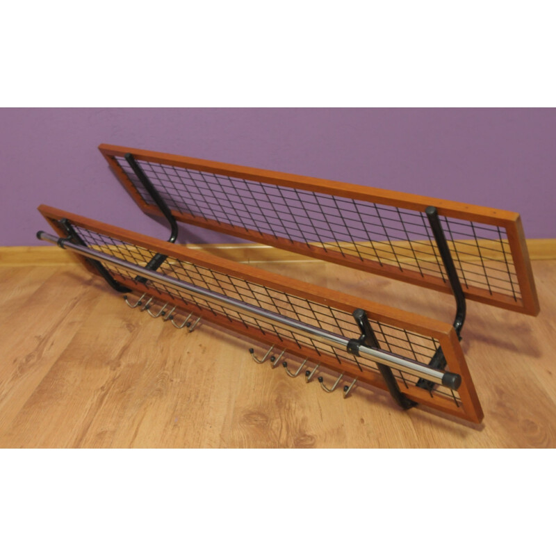 Vintage teak shelf, Sweden 1960