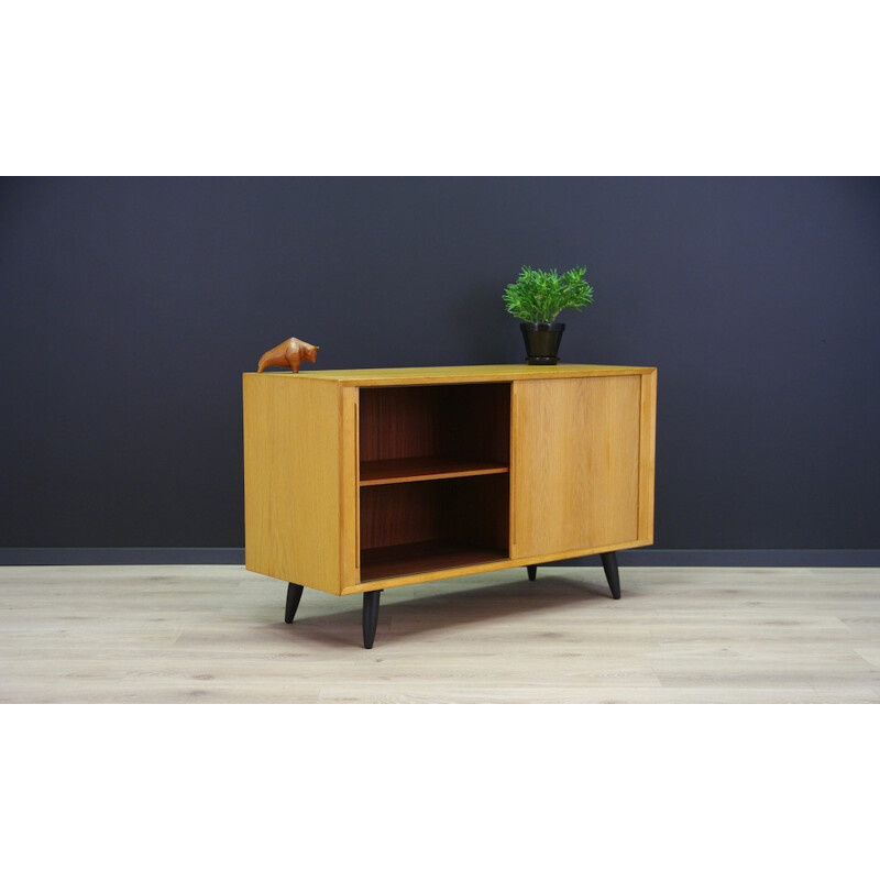 Vintage Danish Ash Cabinet - 1970s