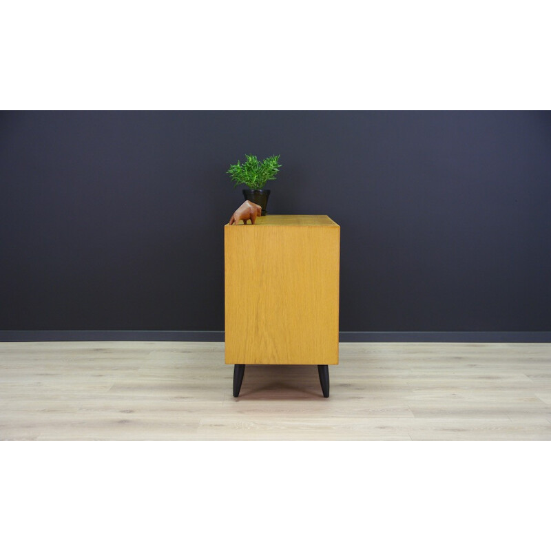 Vintage Danish Ash Cabinet - 1970s