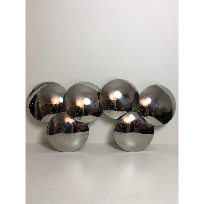 Vintage pair of sconces by Goffredo Reggiani - 1970s