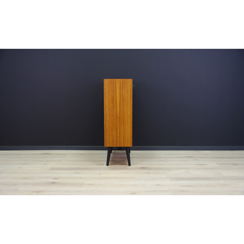 Cabinet minimaliste danois de teck - 1970