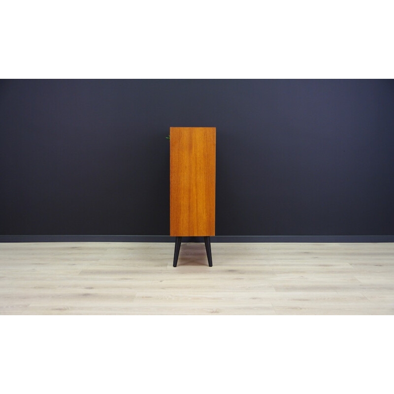 Cabinet minimaliste danois de teck - 1970