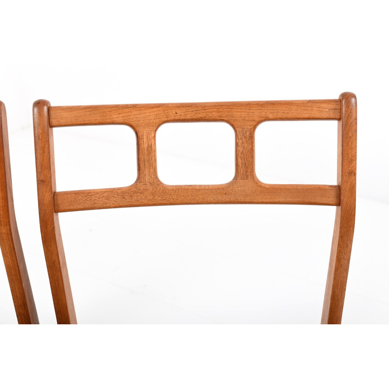 Set of 6 danish Teak Dinner Chairs - 1960s
