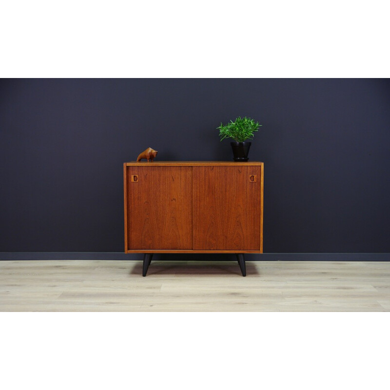 Vintage Danish Teak Cabinet - 1970s