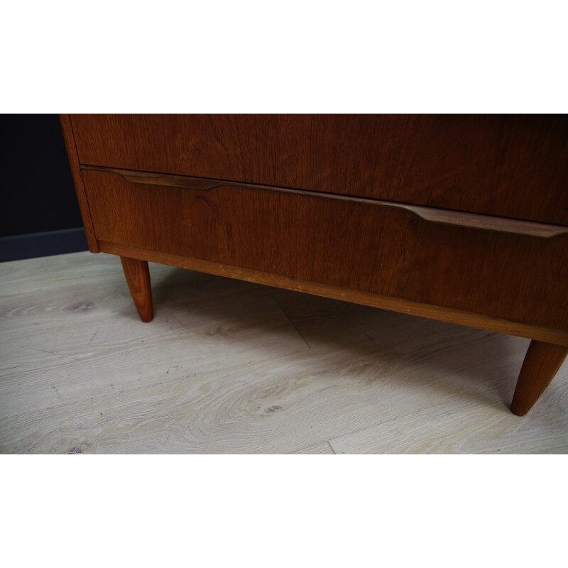 Vintage Danish Teak Chest of Drawers - 1970s