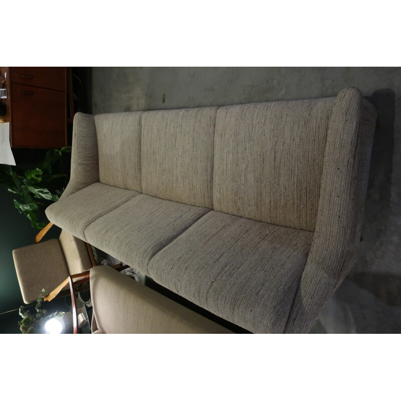 Grey Vintage Scandinavian Sofa - 1960s