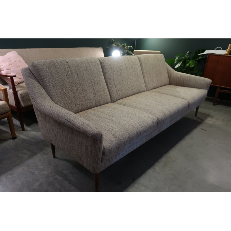 Grey Vintage Scandinavian Sofa - 1960s