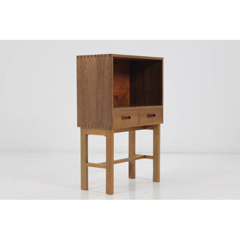 Vintage scandinavian Solid Teak Cabinet - 1960s