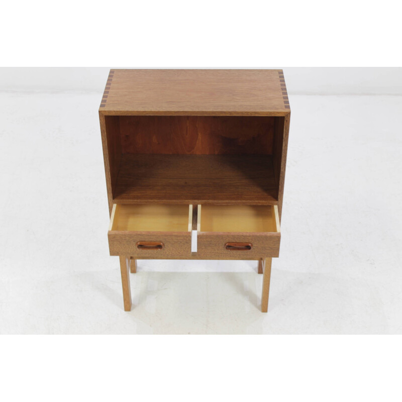 Vintage scandinavian Solid Teak Cabinet - 1960s