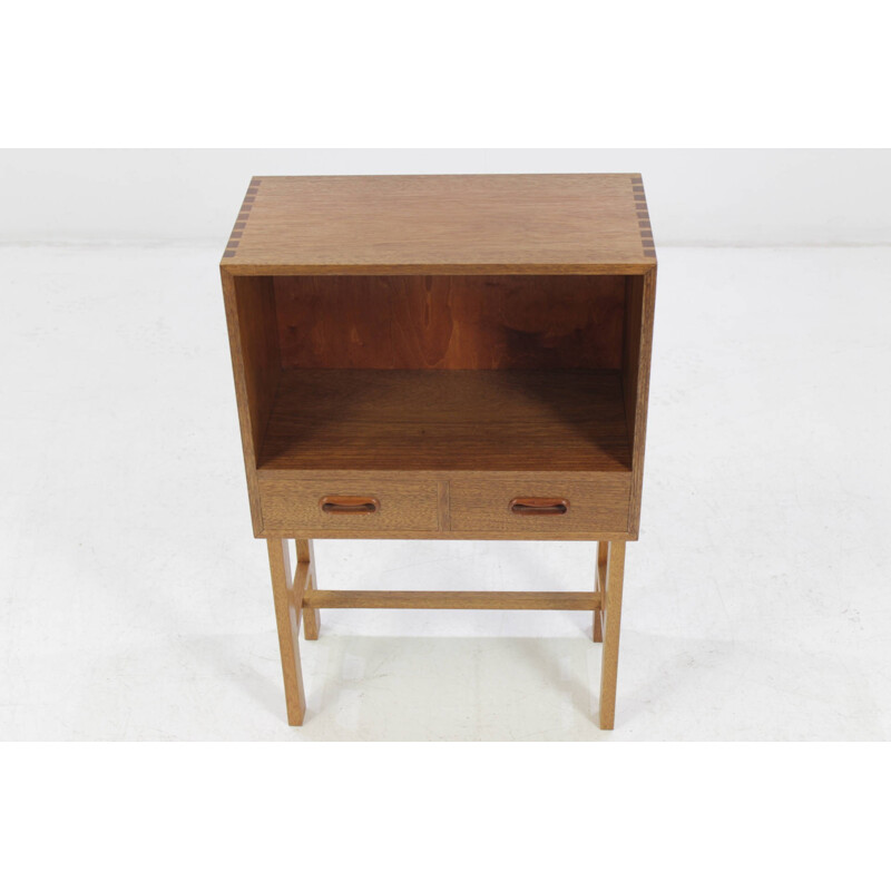 Vintage scandinavian Solid Teak Cabinet - 1960s