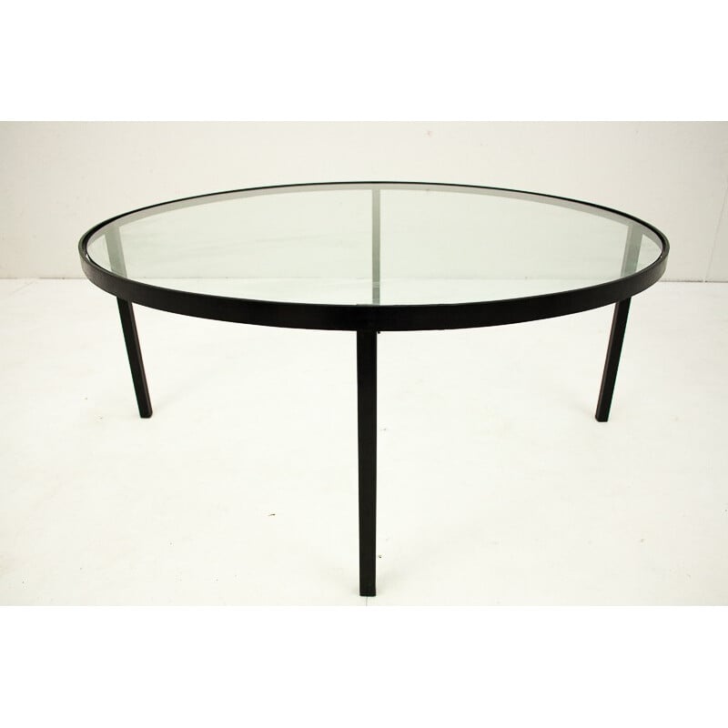 Round coffee table, Janni VAN PELT - 1950s