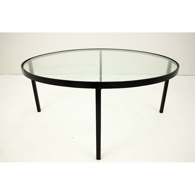 Table basse ronde, Janni VAN PELT - années 50