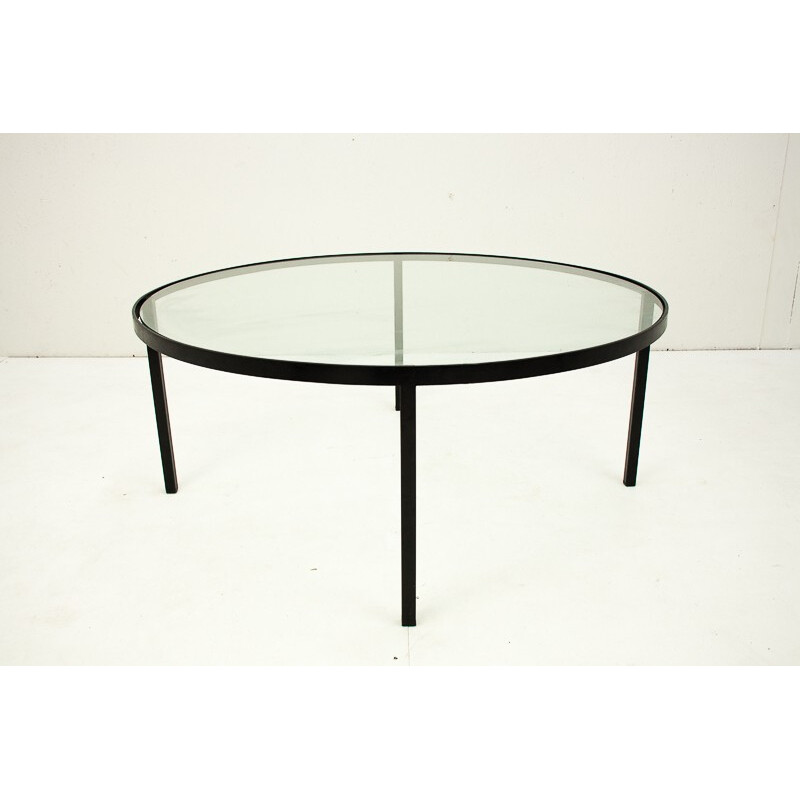 Round coffee table, Janni VAN PELT - 1950s