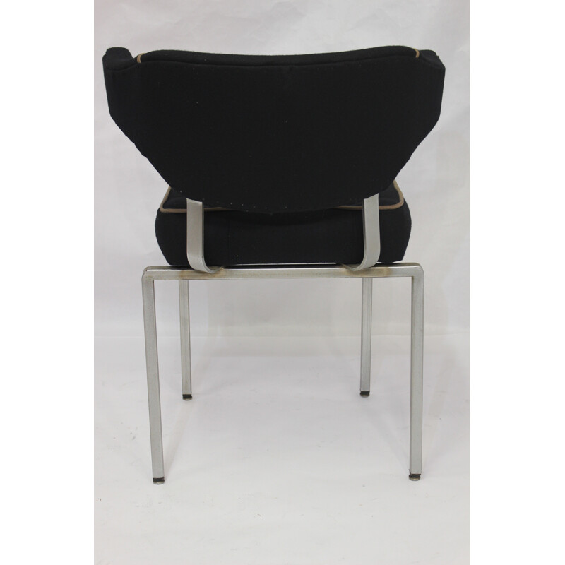 Fauteuil Vintage avec accoudoirs suspendus - 1960