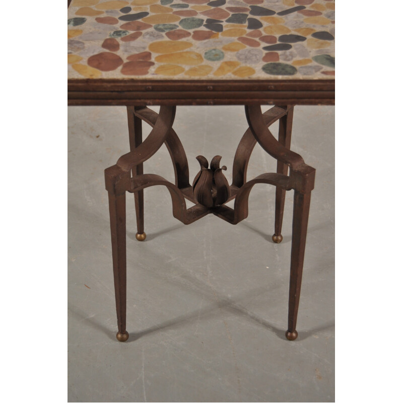 Vintage bronze side table - 1950s 