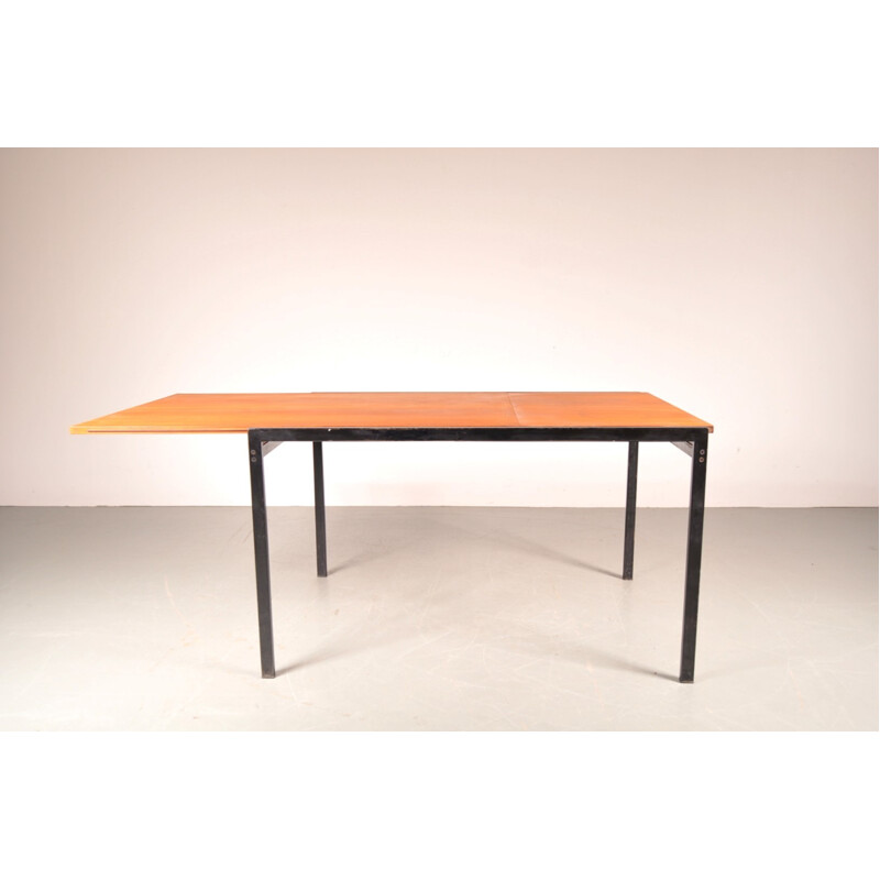 Extendable Dutch dining table by Cees BRAAKMAN - 1950s