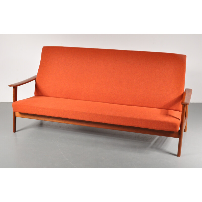 Vintage scandinavian 3 seaters sofa - 1950s