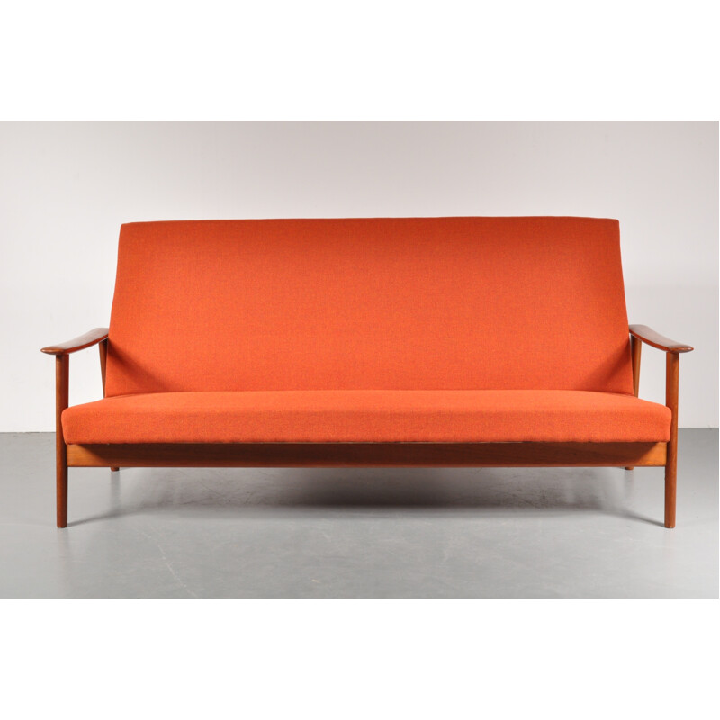 Vintage scandinavian 3 seaters sofa - 1950s