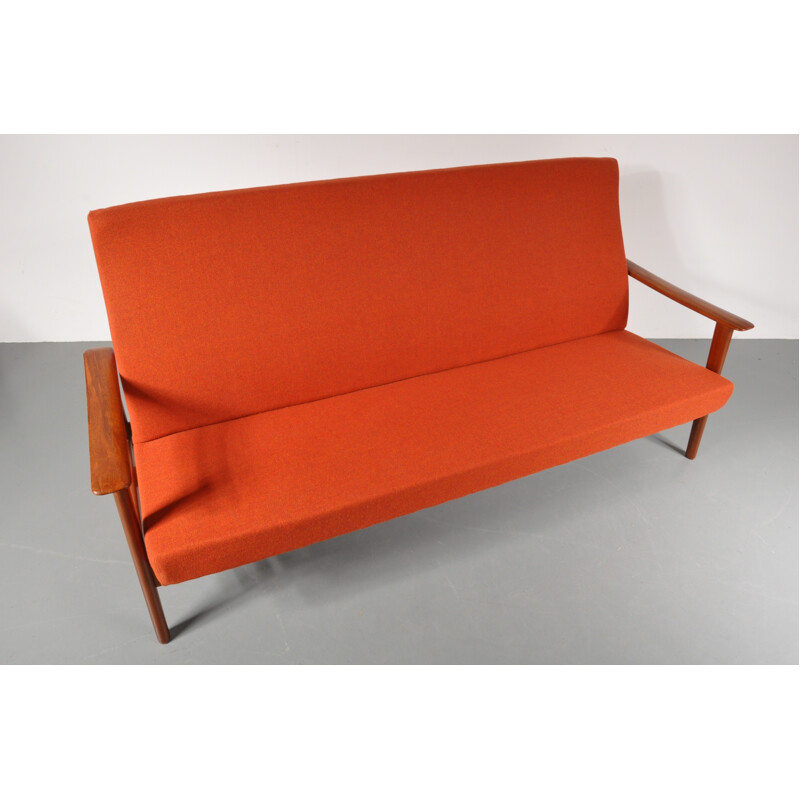 Vintage scandinavian 3 seaters sofa - 1950s