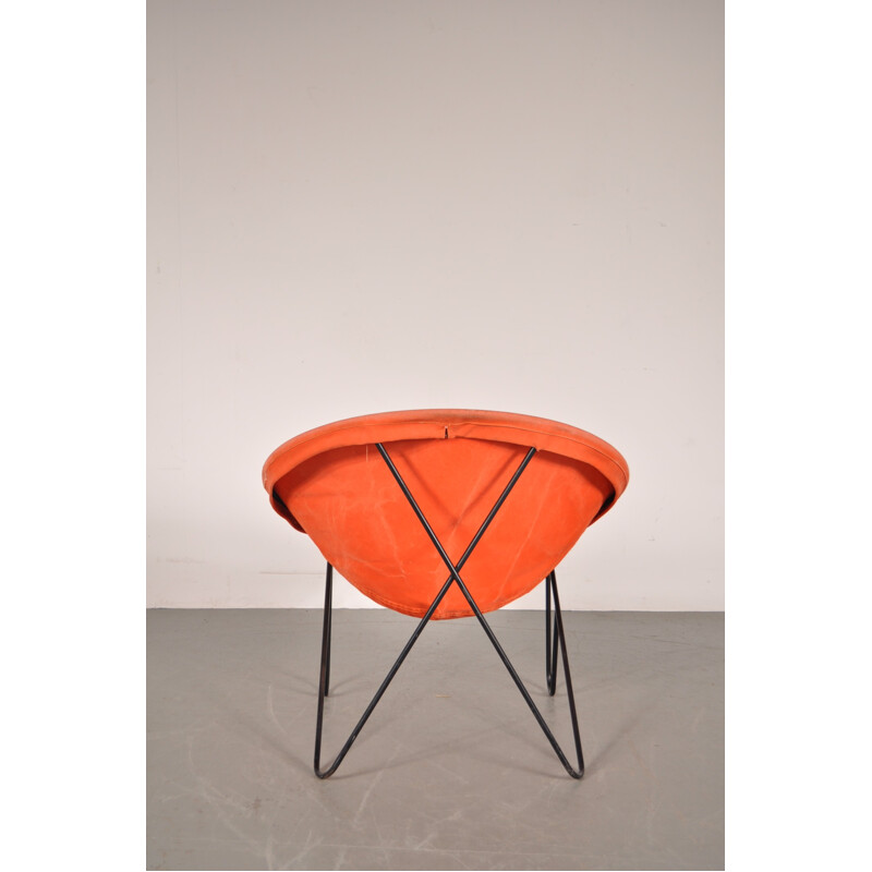 Fauteuil vintage "Hoop Chair", 1950