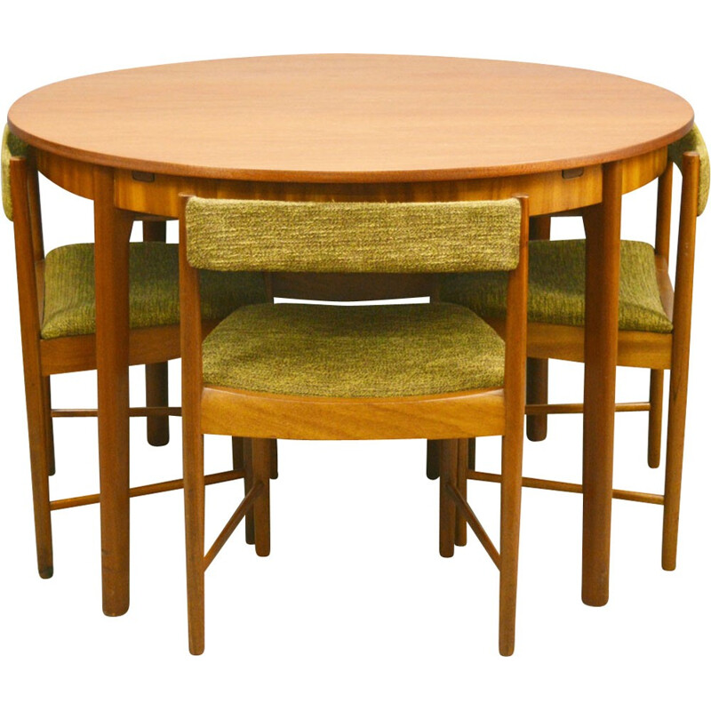 Mid-Century Teak McIntosh Table and Chairs - 1960s