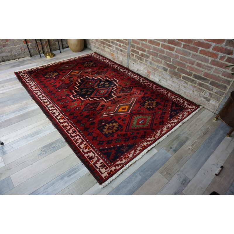 Kurdish carpet pure wool hand knotted 245 x 165 - 1975