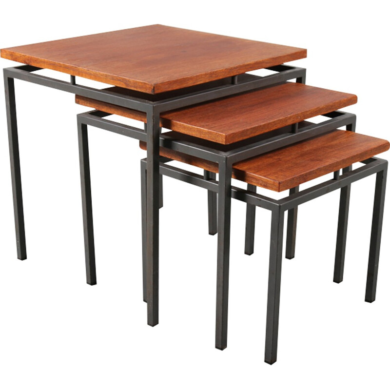 Set of nesting tables - 1950s
