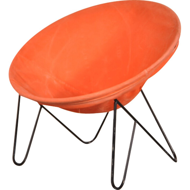 Silla "Hoop Chair" vintage, 1950