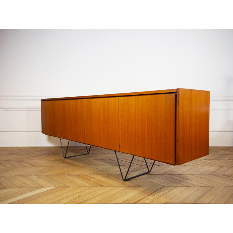 Vintage minimalist sideboard - 1960s