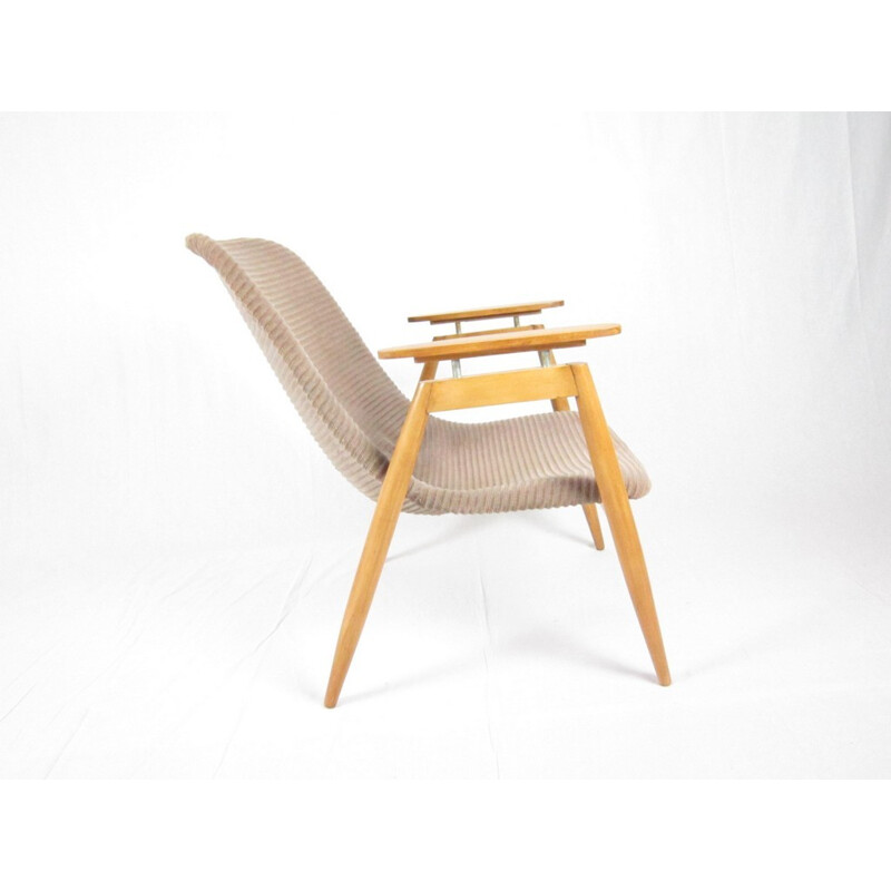 Vintage Armchair by Miroslav Navrátil, Czechoslovakia - 1950s